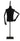 Male Display Dress Form on Metal Hanging Base (Head & Arms Version)