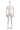 Male Abstract Mannequin in Straight Leg Pose w/ Articulating Arms (AP Series)