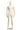Male Fabric Wrapped Mannequin in Standing or Sitting Pose w/ Articulating Arms (WP Series)