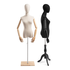 Female Display Dress Forms (Arms & Head Version)