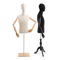 Male Display Dress Forms (Arms & Head Version)