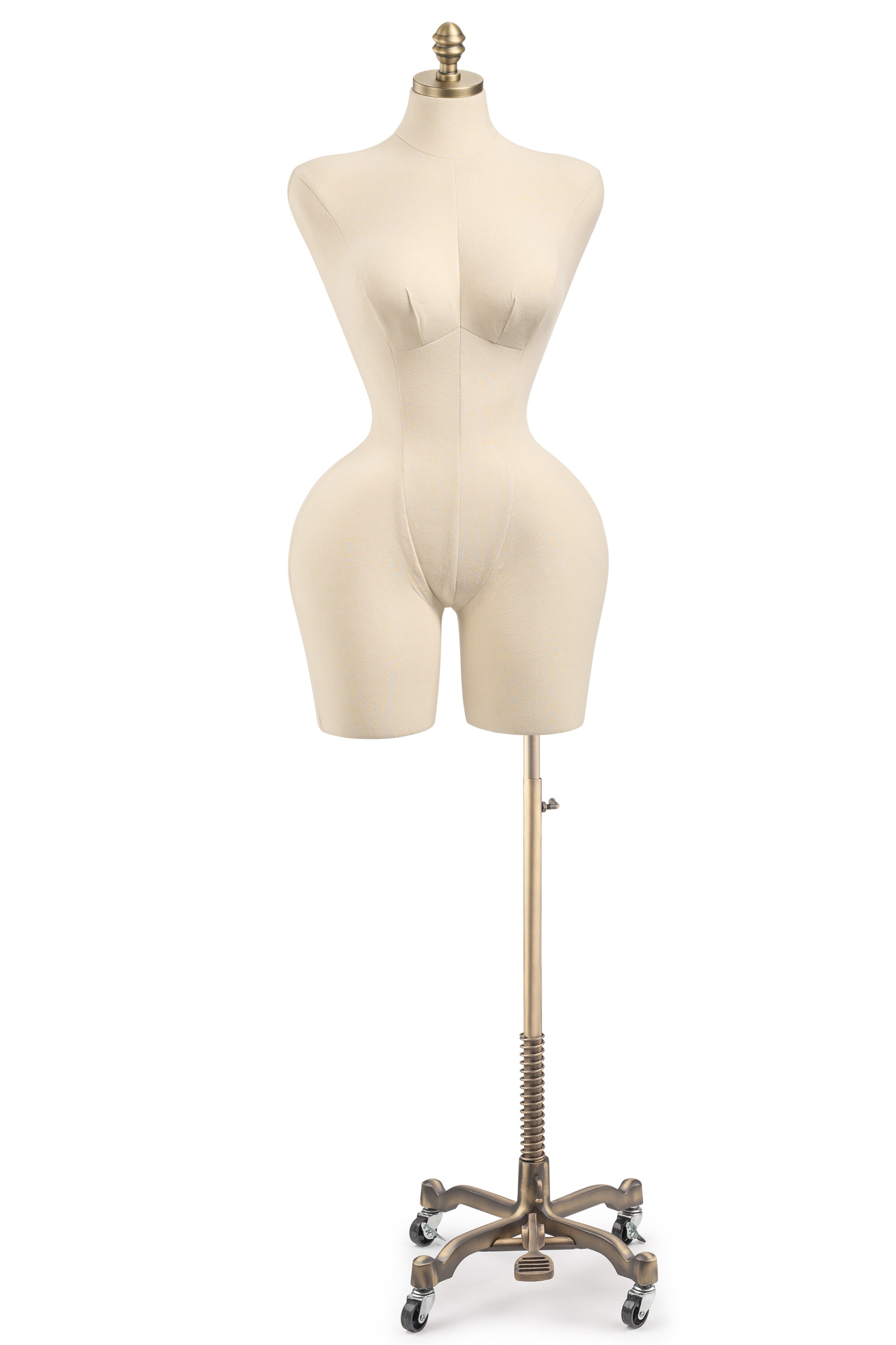 Female Display Dress Form on Metal Rolling Base – The Shop Company Female Display Dress Form on Metal Rolling Base – The Shop Company