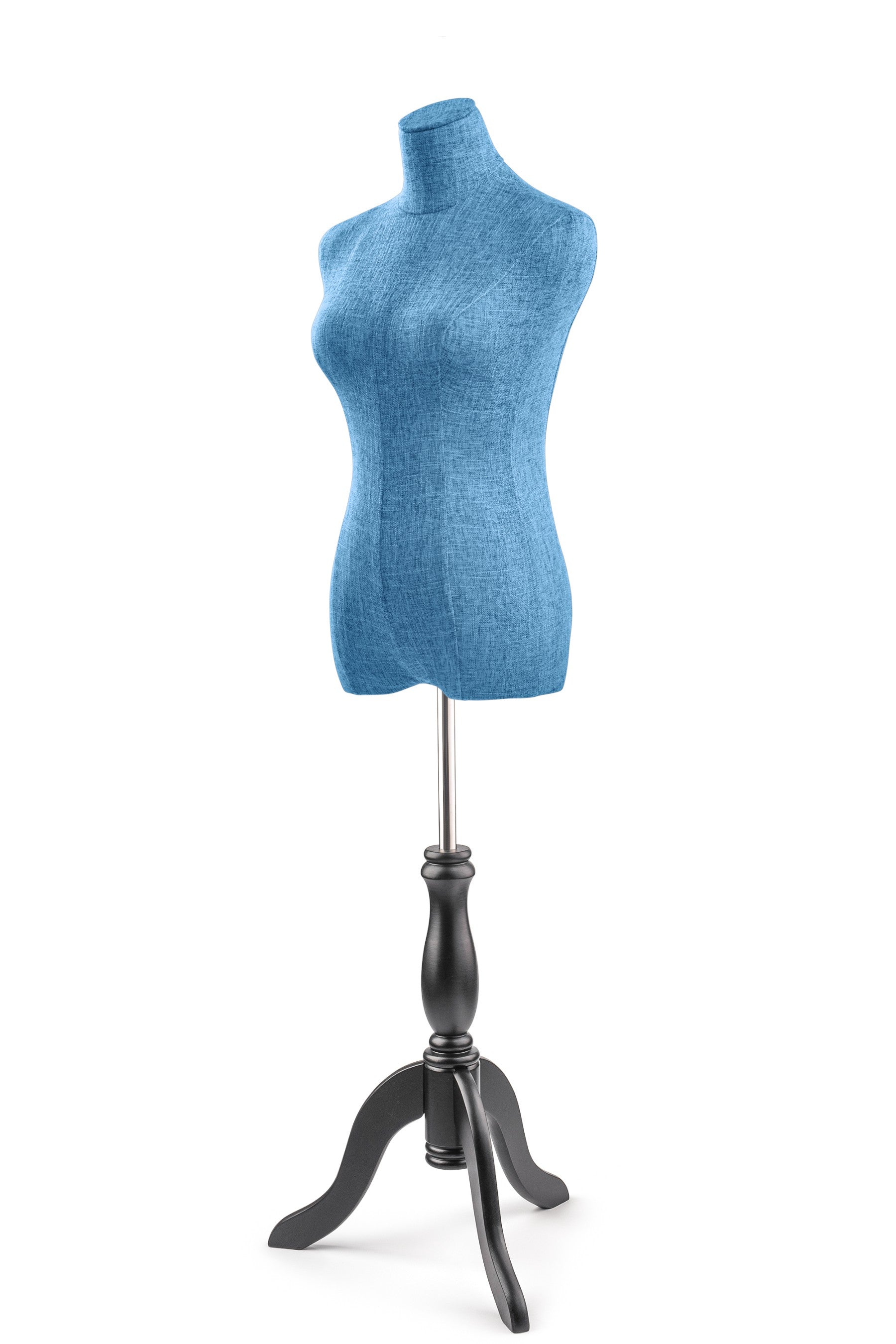 Female Display Dress Form on Wood Tripod Base The Shop Company Female Display Dress Form on Wood Tripod Base The Shop Company