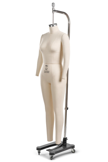 Professional Female Full Body Dress Form w/ Collapsible Shoulders