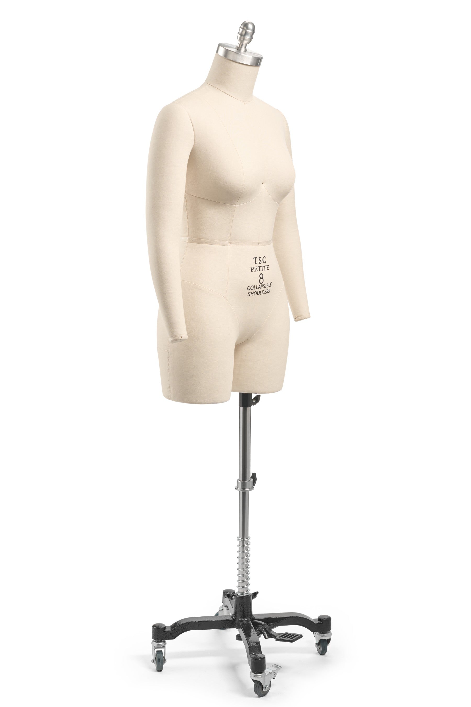 Professional Female 3/4 Body Dress Form w/ Collapsible Shoulders (Peti Professional Female 3/4 Body Dress Form w/ Collapsible Shoulders (Peti