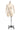 Professional Female 3/4 Body Dress Form w/ Collapsible Shoulders (Petite Sizing)