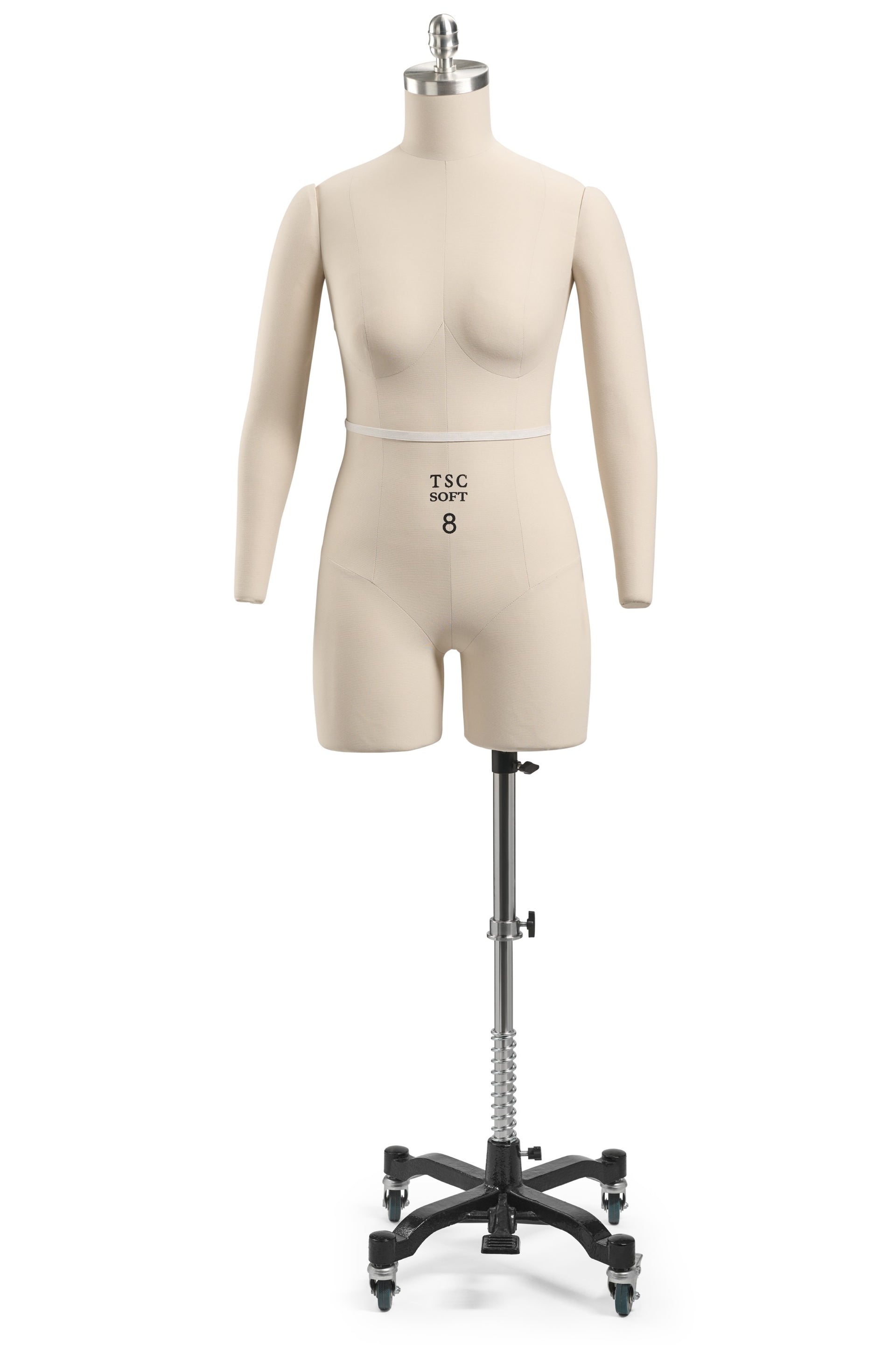 Professional Female 3/4 Body Dress Form w/ Soft Foam