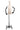 Child Display Dress Form on Metal Rolling Base (Head & Arms Version)