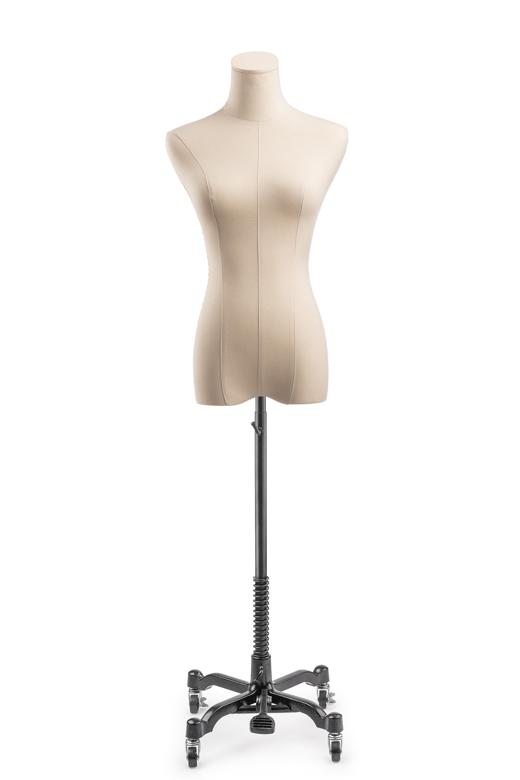 Female Display Dress Form on Metal Rolling Base – The Shop Company