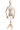 Female Display Dress Form on Wood Tripod Base (Head & Arms Version)
