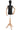 Child Display Dress Form on Wood Tripod Base (Head & Arms Version)