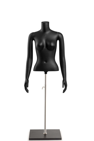 Female Headless Torso Mannequin with Removable Arms