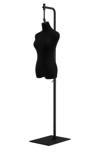 Female Display Dress Form on Metal Hanging Base