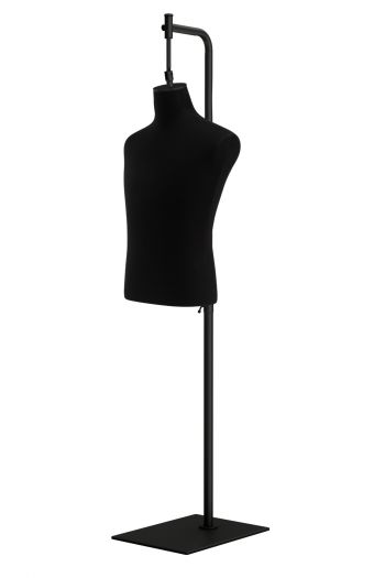 Male Display Dress Form on Metal Hanging Base