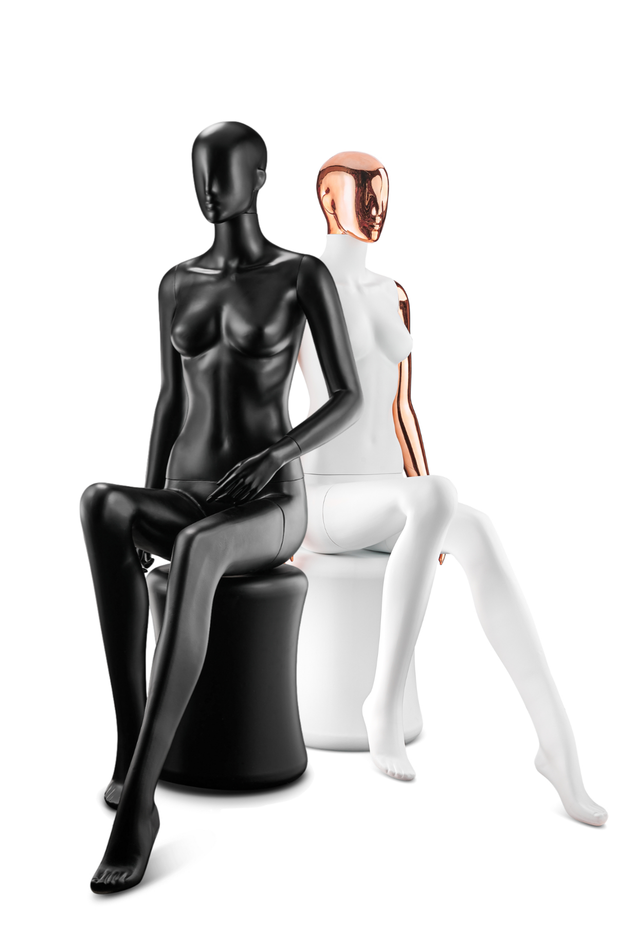 Casual 3d woman sitting pose - scanned 3d model - Renderbot