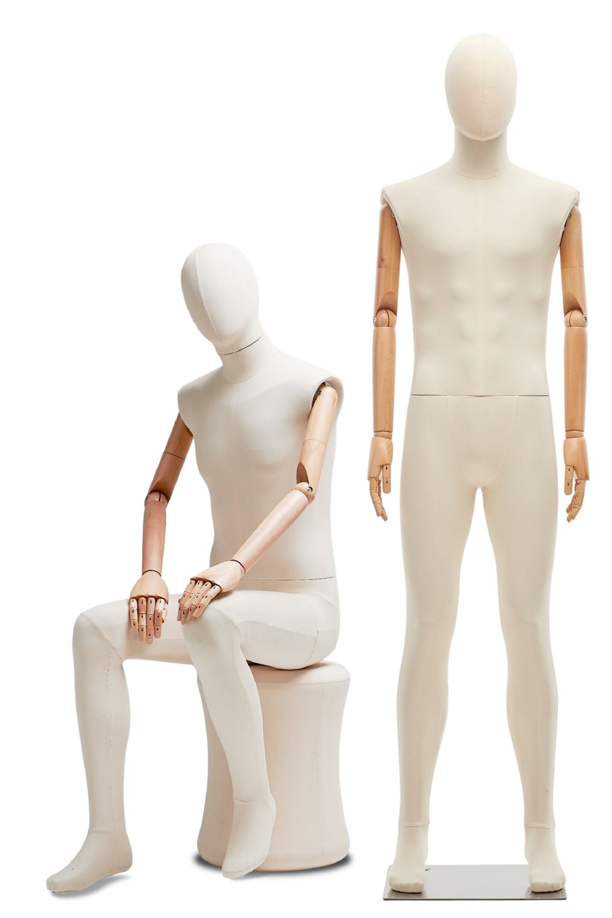 Full Body Glossy Male Mannequin Pose 1, Display Warehouse