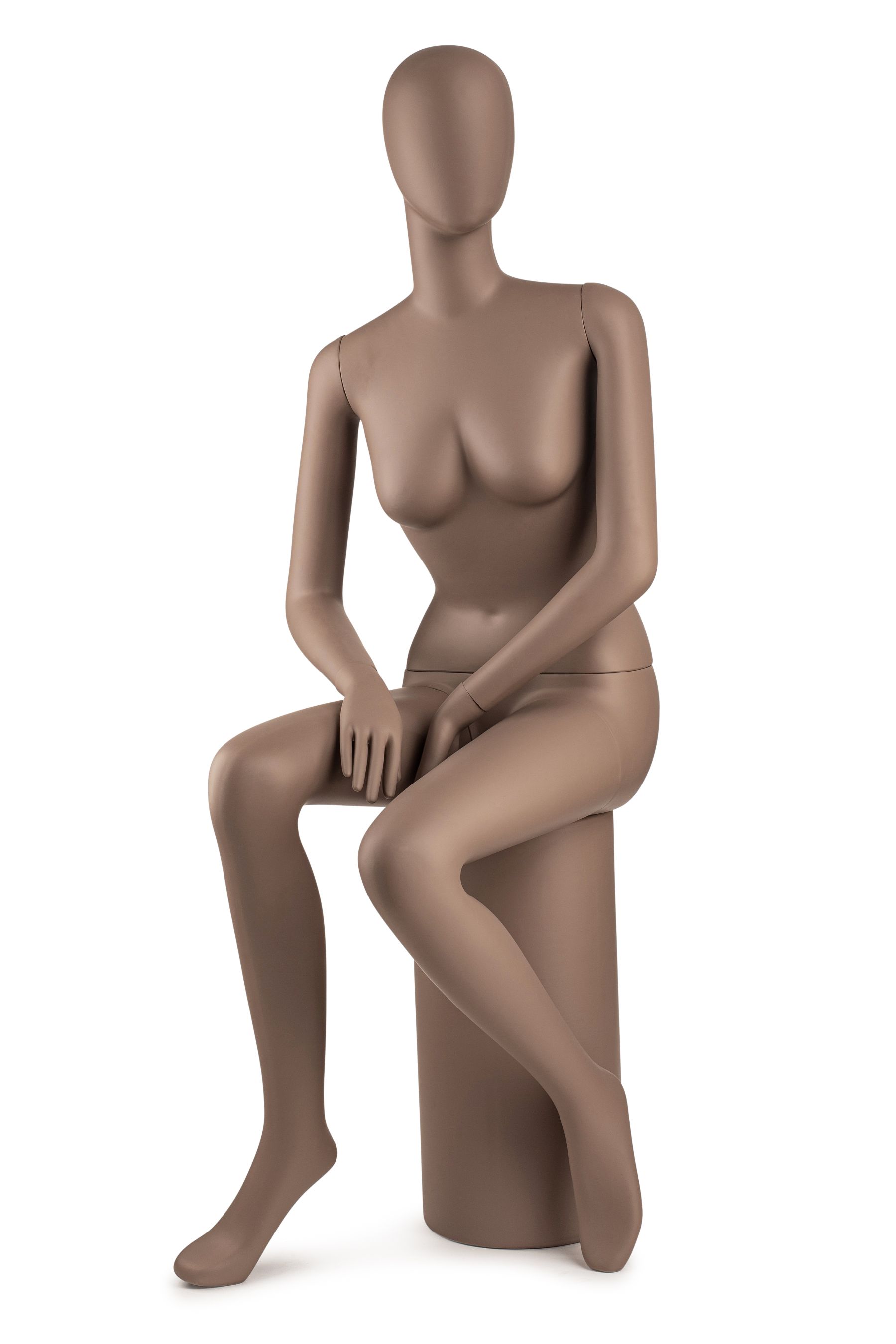 Female Full Body Mannequin in Sitting Pose