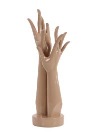 Black menolana Male Mannequin Hand for Jewelry Bracelet Gloves Black/White/Skin Color