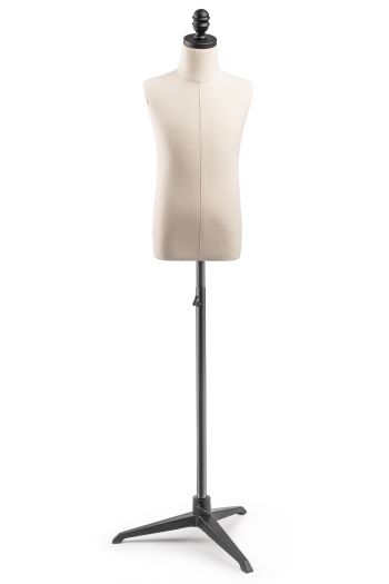Child Display Dress Form on Metal Tripod Base