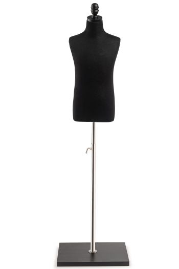 Child Display Dress Form on Wood Flat Base