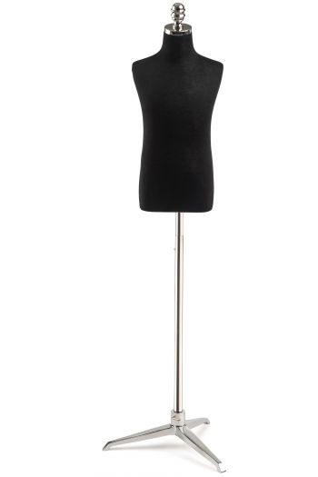 Child Display Dress Form on Metal Tripod Base