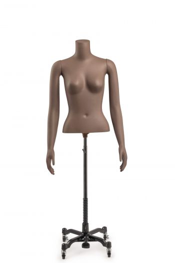 Female Headless Torso Mannequin with Removable Arms 