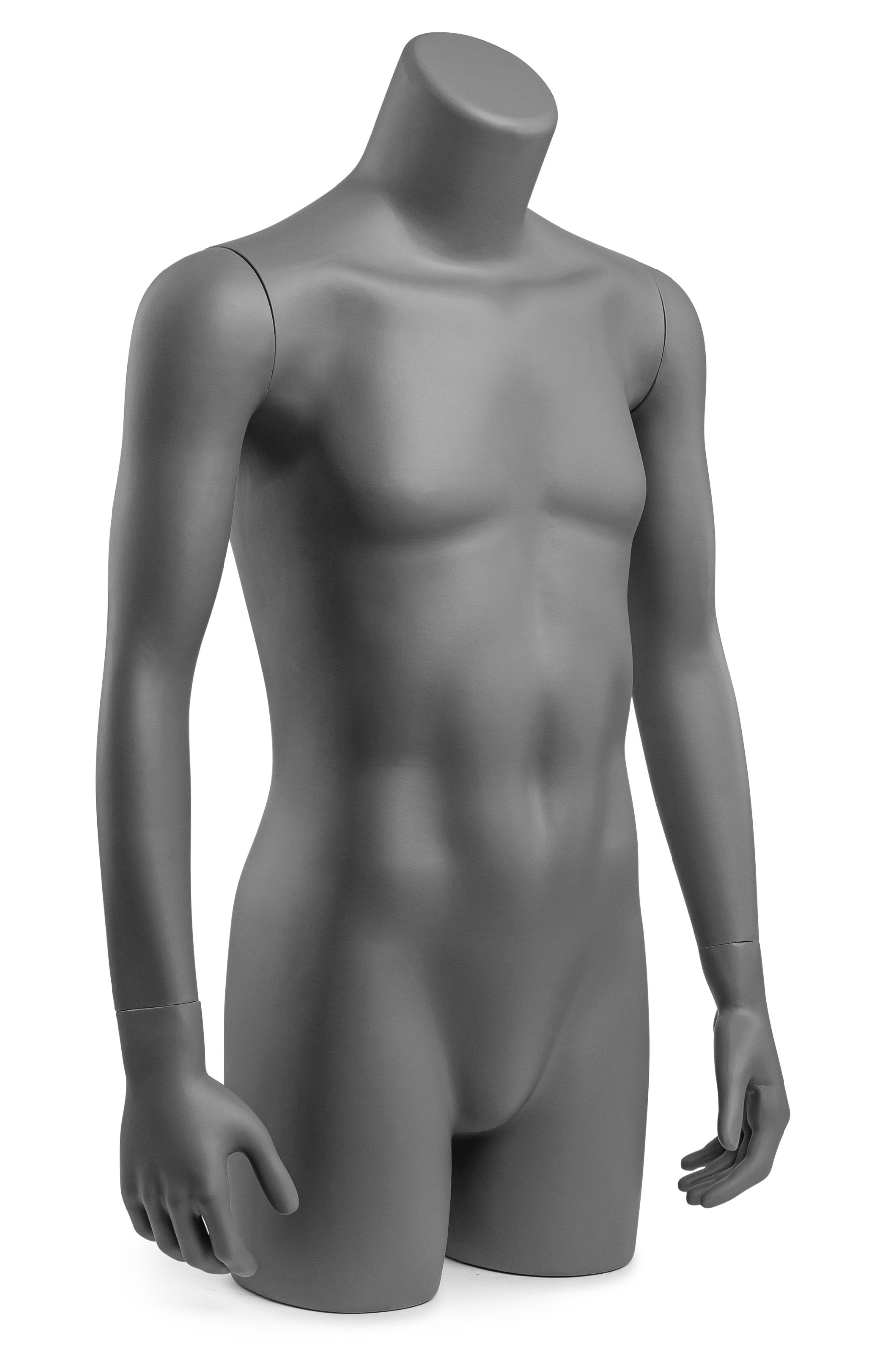 Male Fiberglass Torso With Removable neck and Arms #MD-TMW-IV 