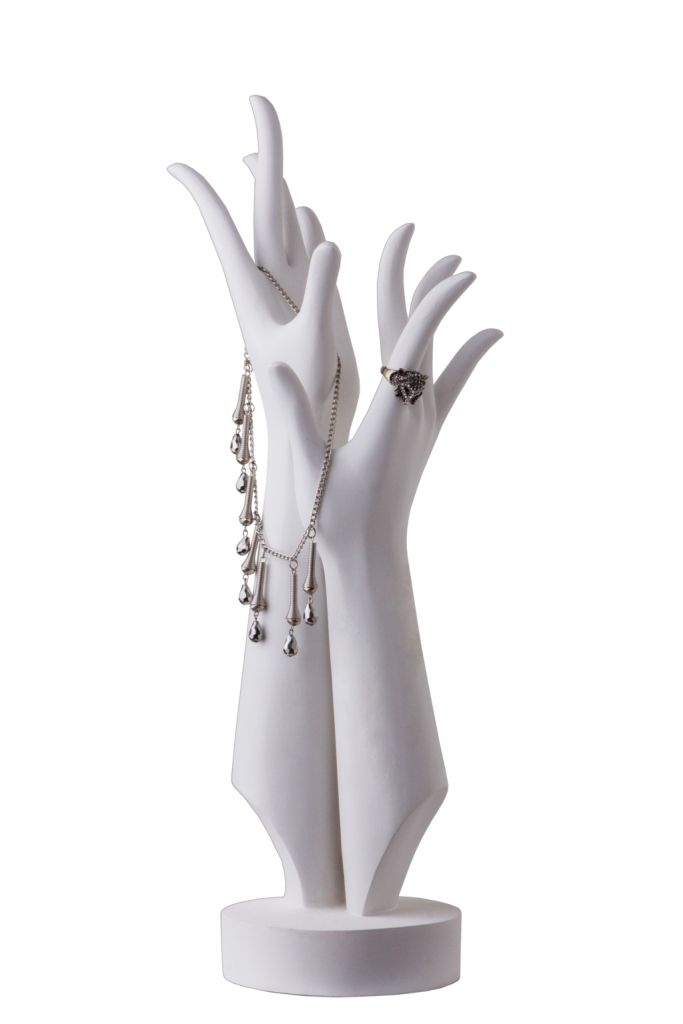 Right and Left Mannequin Female Hands (Jewelry or Gloves) - white | The ...