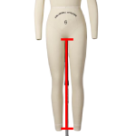 inseam measurements for a dress form