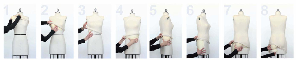 Dress Form Fitting System (Padding Only)