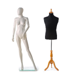 difference between a dressform and a mannequin