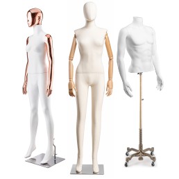 Plastic Mannequin Forms